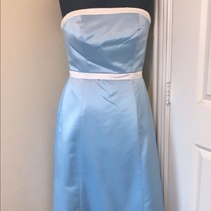 Light blue soft dress